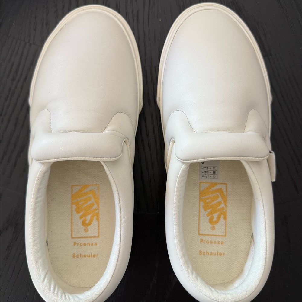 Proenza Schouler Vans White Sneakers Puffy